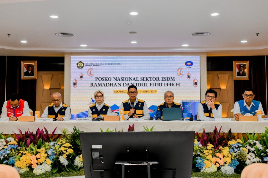 Pemerintah Buka Posko Nasional Sektor ESDM Jelang Lebaran untuk Pastikan Pasokan Energi Lancar