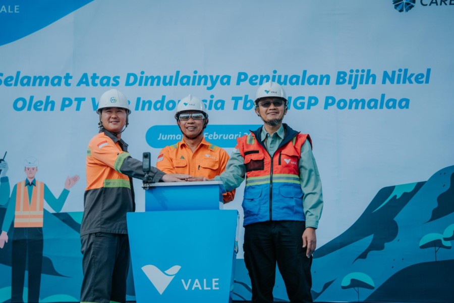 PT Vale IGP Pomalaa Raih Penjualan Perdana Bijih Nikel Bersejarah Nasional