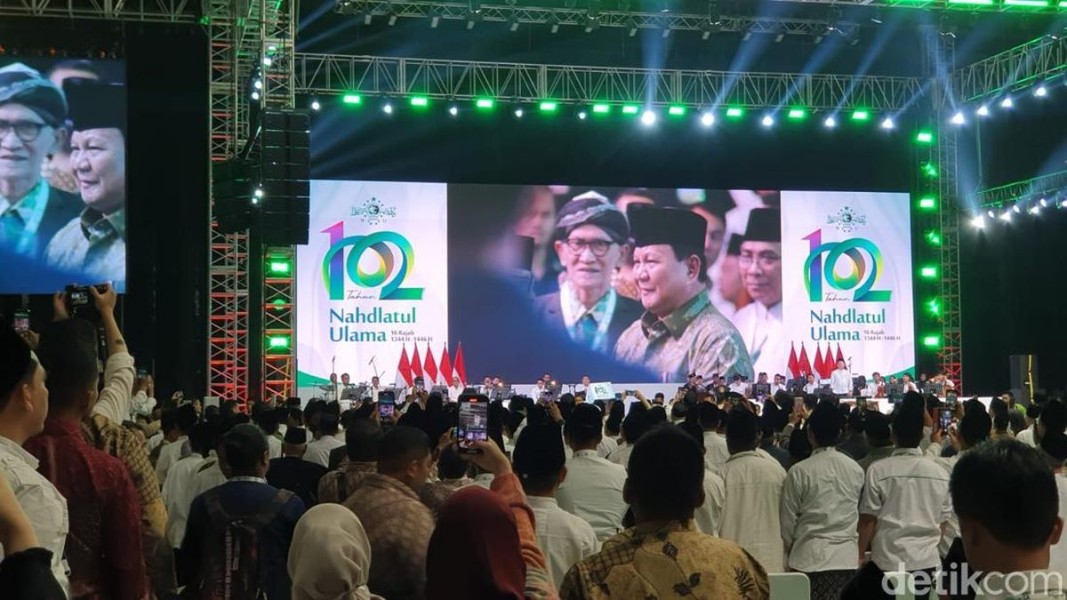 Puncak Harlah ke-102 Nahdlatul Ulama Dihadiri Tokoh Nasional: Prabowo, Erick Thohir, dan Komeng