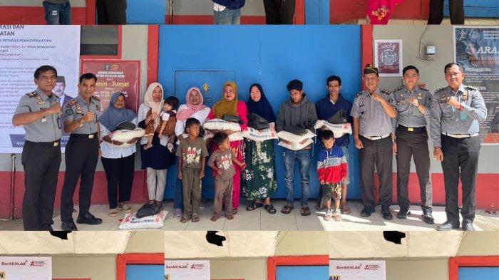 Rutan Samarinda Distribusikan Bantuan Sosial, Dukung 13 Program Akselerasi Menteri Imigrasi dan Pemasyarakatan
