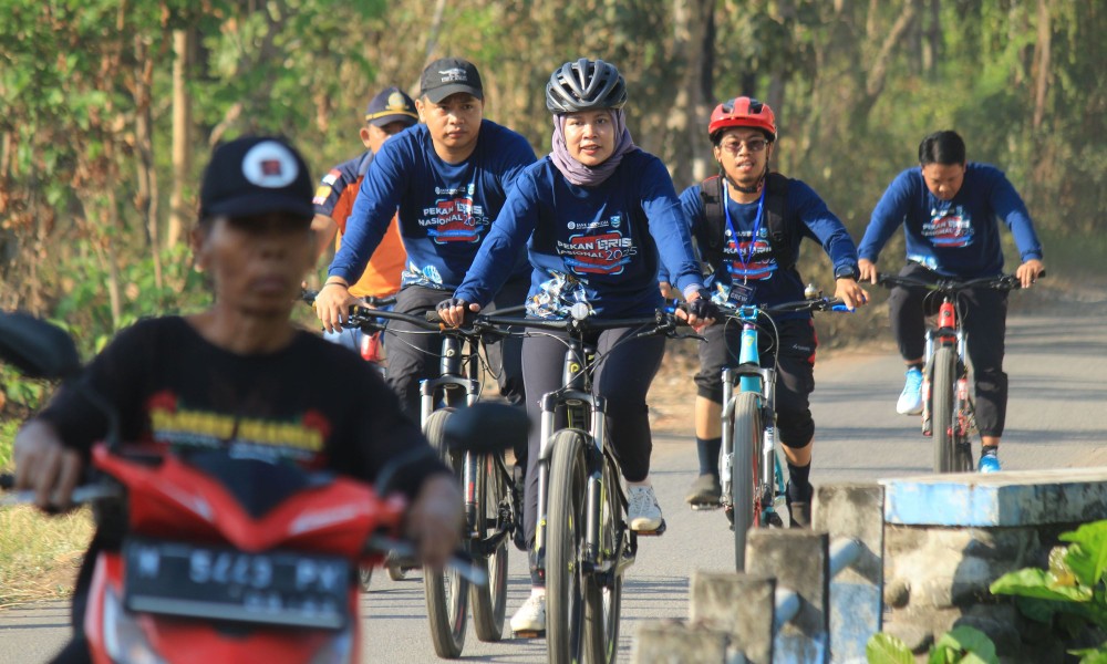 Bank Indonesia Meriahkan Kemerdekaan Lewat QRIS Bike Vaganza
