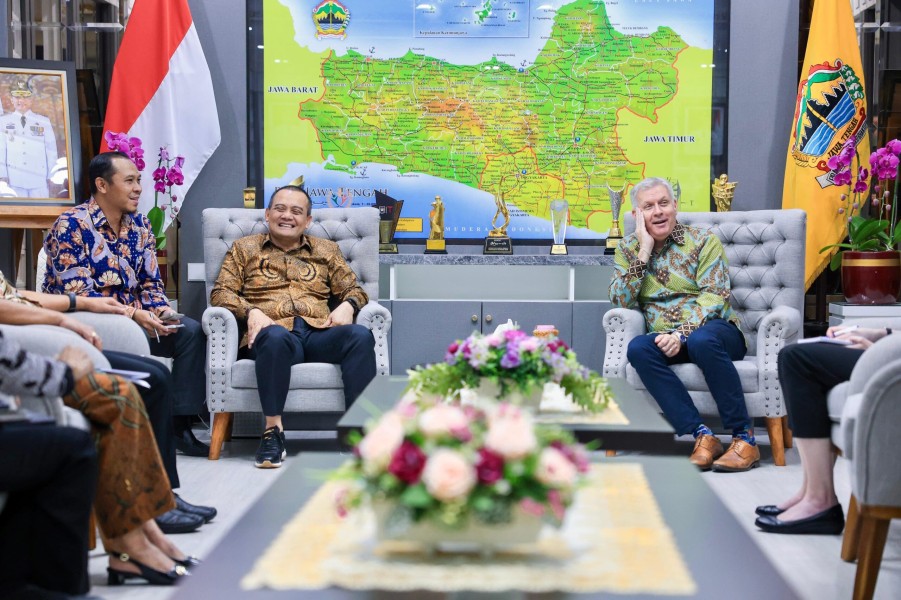 Kanada Siap Jajaki Kerja Sama Investasi Pertanian Dan Kesehatan Di Jawa Tengah