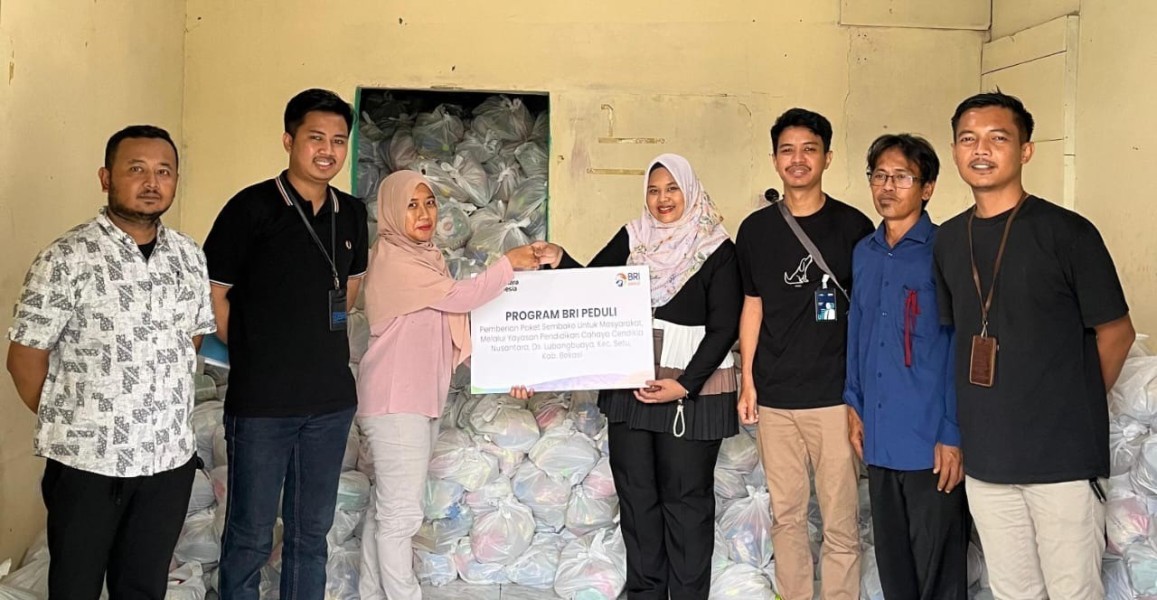 BRI Salurkan 1.500 Paket Sembako Melalui Program TJSL Untuk Warga Jombang