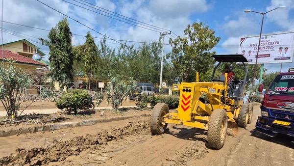 Pemulihan Jalan Raya Aceh Pascabanjir dan Longsor Dipercepat, Akses Antarwilayah Kembali Terhubung