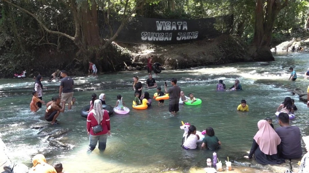 Viral Sungai Jaing Jadi Destinasi Favorit di Tabalong
