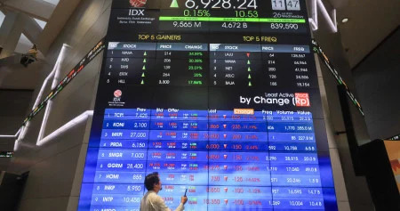 Daftar 10 Saham Pemberat IHSG Pekan Ini, TPIA, BBCA, hingga GOTO Jadi Top Laggards