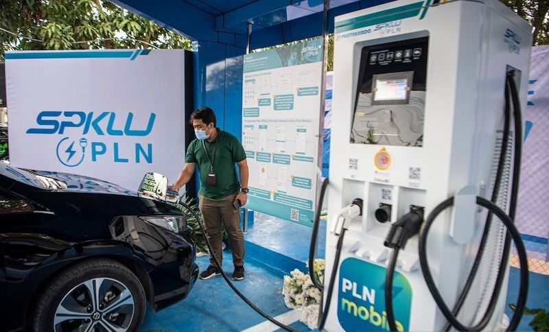 Mobil Listrik Merajai Jalur Mudik, PLN Siapkan Ribuan SPKLU