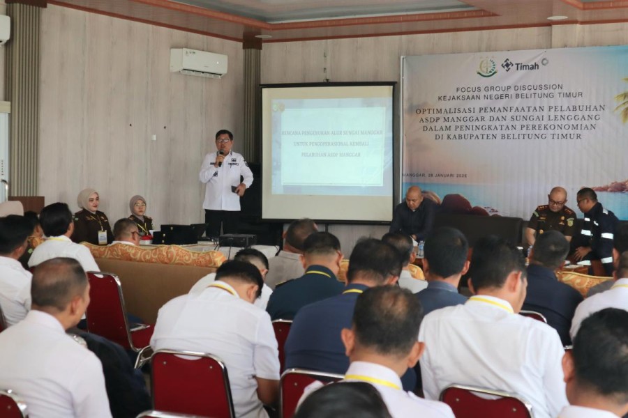 Optimalkan Potensi Pelabuhan ASDP Manggar dan Sungai Lenggang