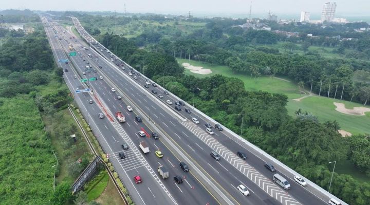 Kendaraan Menuju Jabotabek Meningkat Signifikan Usai Libur Tahun Baru