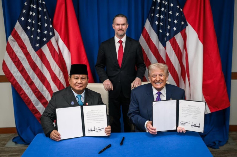 Presiden Prabowo Subianto dan Donald Trump Resmi Teken Perjanjian Dagang 2026