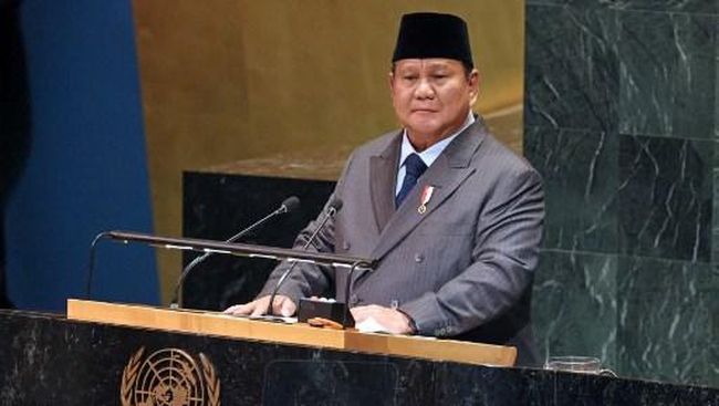 Prabowo Hadiri KTT PBB, Dukung Solusi Dua Negara