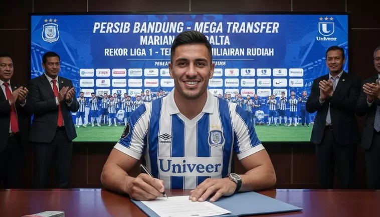 Persib Bandung Siapkan Mega Transfer Mariano Peralta Pecahkan Rekor Liga Indonesia