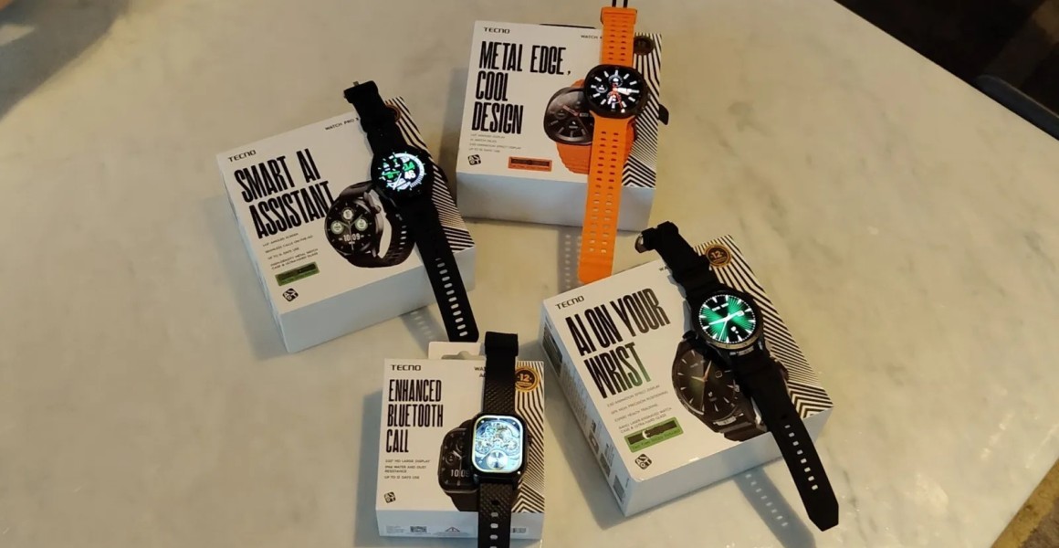 Empat Smartwatch Tecno Resmi Dijual, Simak Spesifikasi Lengkapnya