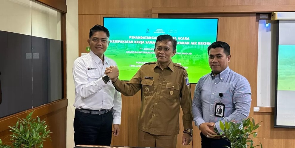 Perumda Tirta Ardhia Rinjani Lombok Tengah Jalin Kerja Sama Strategis Bandara