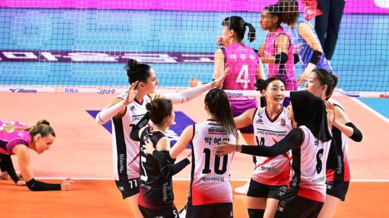 Red Sparks Hadapi Laga Penentuan Melawan Pink Spiders di Final Liga Voli Korea