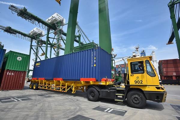 Proyek Terminal Kalibaru Tahap 1B di Pelabuhan Tanjung Priok Capai Progres 75 Persen Penuhi Kebutuhan Ekspor Impor Indonesia