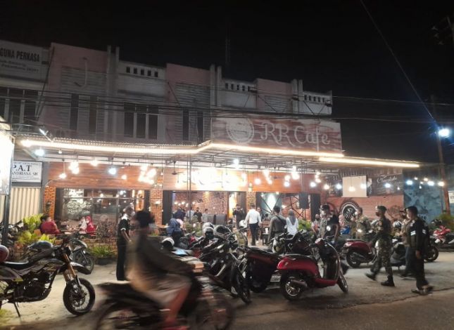 Satlantas Polres Tanjungbalai Turun Tangan Antisipasi Kemacetan di Kawasan Kuliner Malam