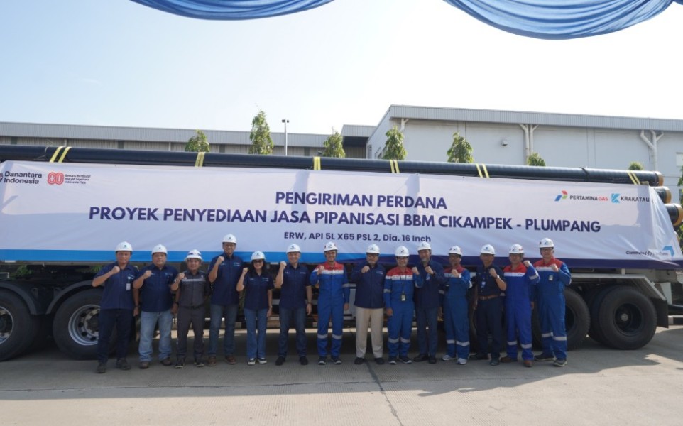 Pertagas Bangun Pipa BBM Dukung Pasokan Energi