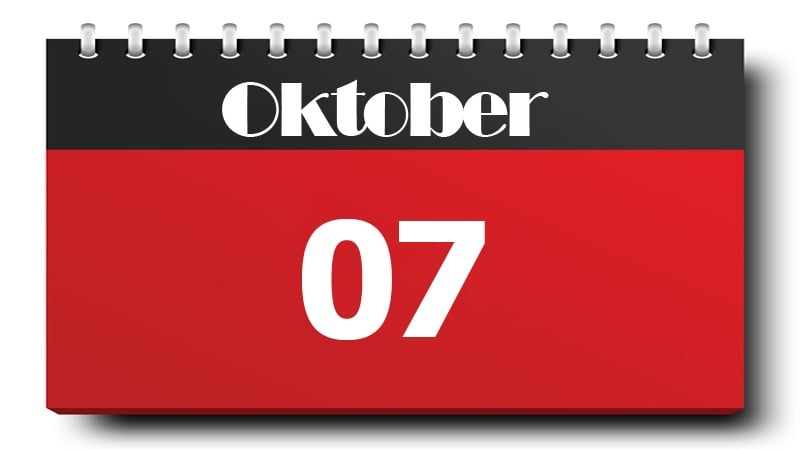Peringatan Bermakna dan Sejarah Penting di Tanggal 7 Oktober