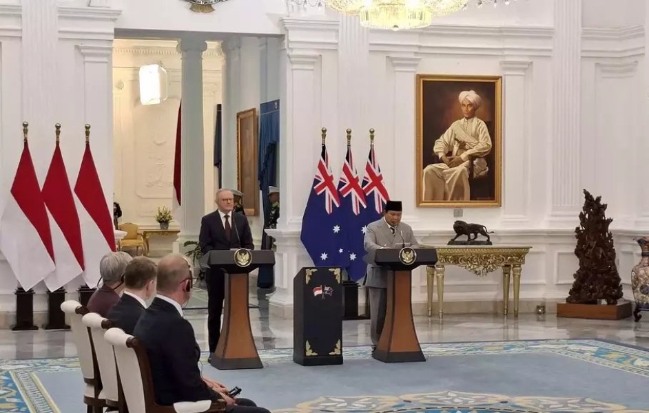Prabowo Albanese Tandatangani Perjanjian Keamanan Bersama Indonesia Australia Perkuat Kemitraan Strategis