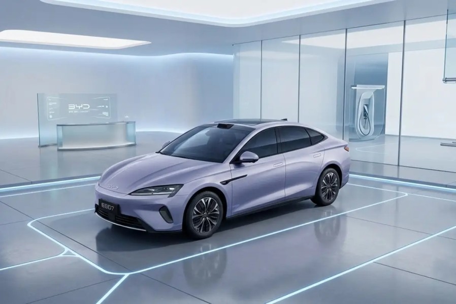 BYD Seal 08 Hadir dengan Desain Elegan dan Teknologi Canggih Terbaru