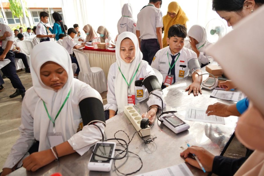 Kesehatan Siswa Terjaga Lewat Cek Gratis