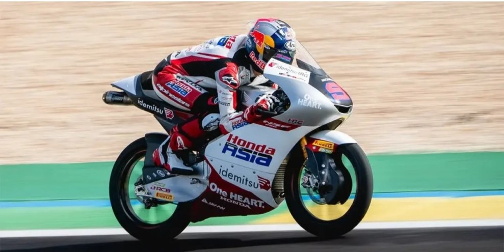 Veda Ega Pratama Cetak Sejarah dengan Raih Podium Moto3 di Brasil