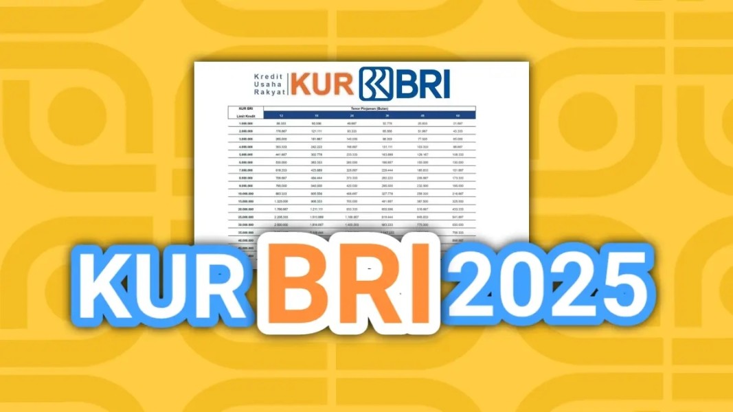Tabel Angsuran KUR BRI 2025 dan Contoh Pembayaran, Syarat Pengajuan Lengkap