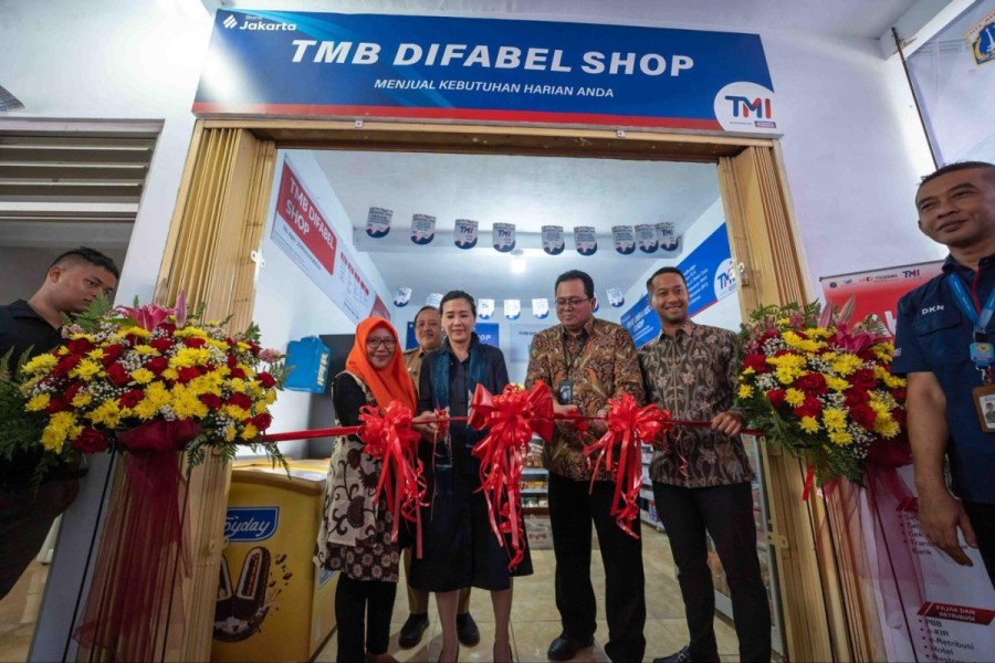 Bank Jakarta dan Indogrosir Dukung Kemandirian Difabel Lewat TMI