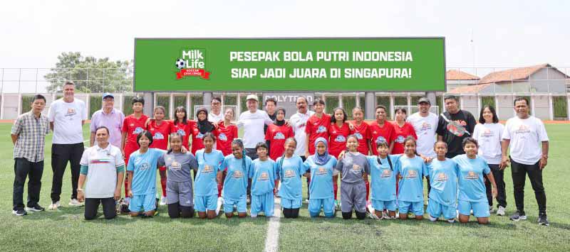 Dua Tim Sepak Bola Putri Muda Indonesia Tampil Perkasa di JSSL Singapore 7’s 2025, Belum Terkalahkan di Hari Pertama