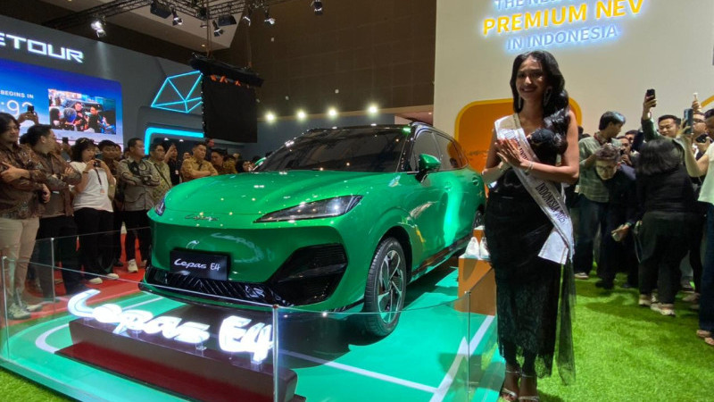 LEPAS E4 Debut Global, Mobil Listrik Premium Indonesia