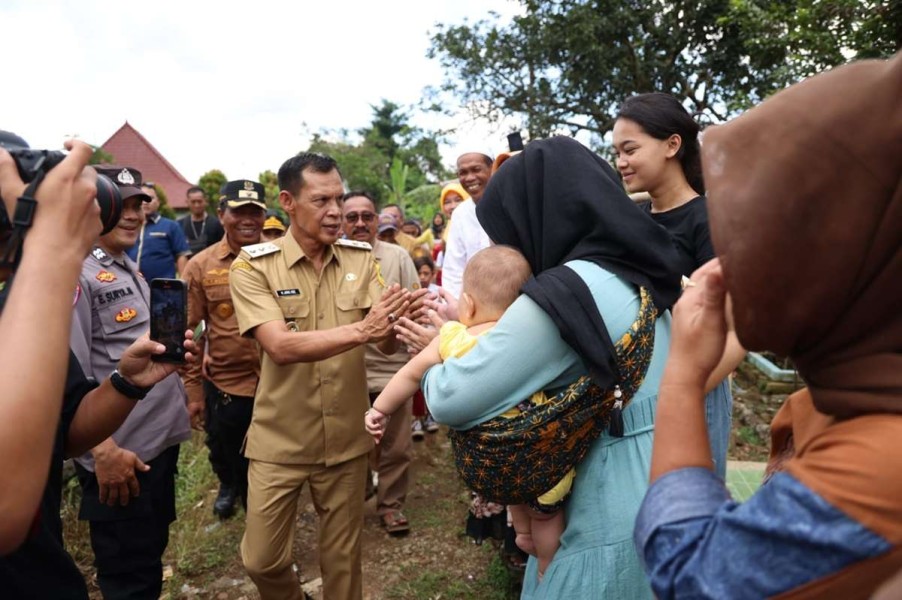 Pemerintah Kabupaten Bogor Dorong Percepatan Pembangunan, Jaro Ade Resmikan Ground Breaking Proyek Perumahan di Leuwiliang