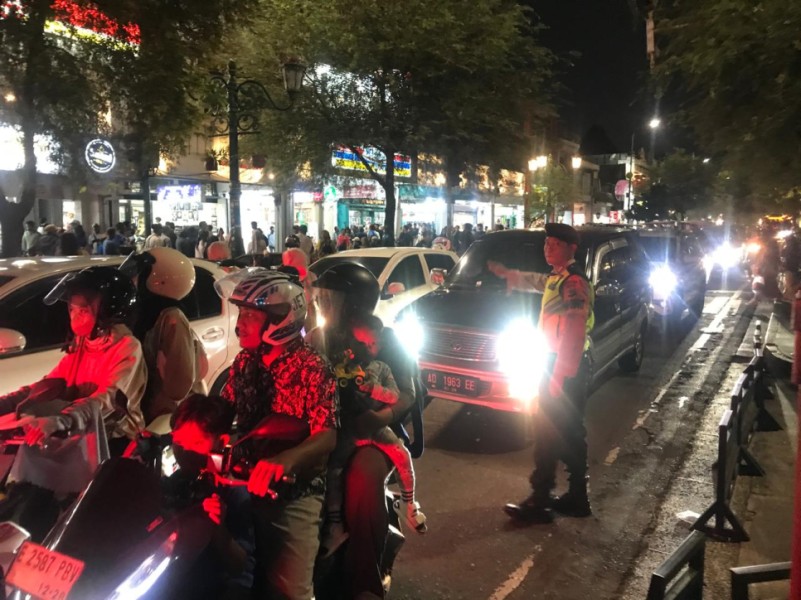 Yogyakarta Tetap Aman Meski Arus Kendaraan Padat Selama Libur Nataru Tahun Ini