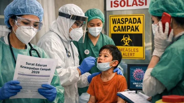 Kemenkes Terbitkan Edaran Waspada Campak, Kasus Meningkat di Berbagai Daerah