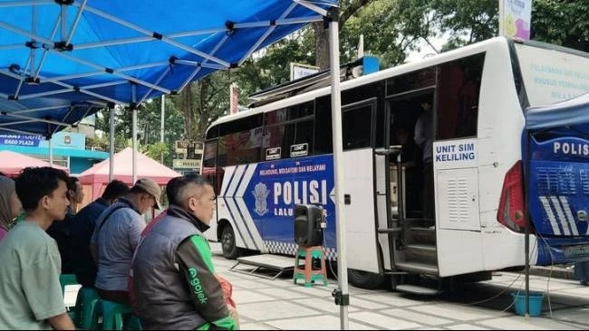 Minggu Ini Layanan SIM Keliling Hanya Beroperasi Di Jakarta Timur Barat