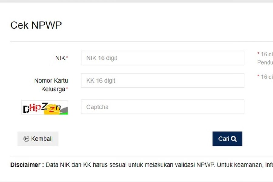 Bisa Menggunakan Ponsel, 3 Cara Cek NPWP Online dengan NIK 2026