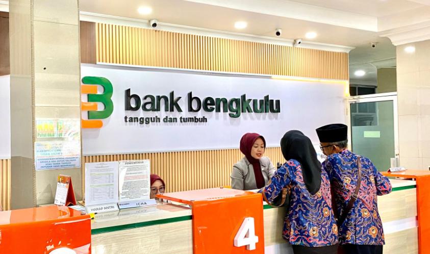 Kredit Bank Bengkulu Tumbuh 16,17%, Pendapatan Bunga Capai Rp842,04 Miliar
