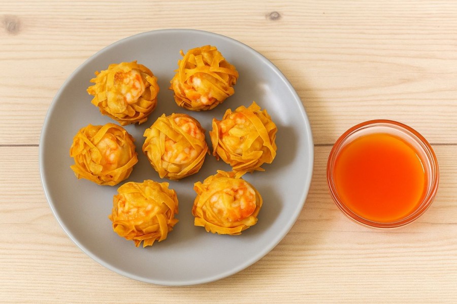 Resep Udang Goreng Rambutan Renyah, Praktis untuk Camilan dan Lauk