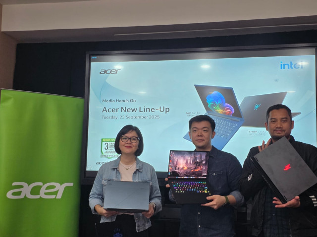 Acer Rilis Laptop AI Baru untuk Semua Segmen Pasar