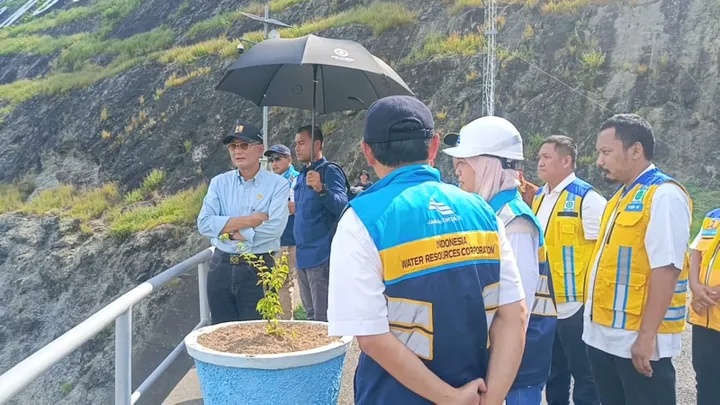 Menteri PU Dody Pastikan Waduk Gajah Mungkur Siap Hadapi Kemarau