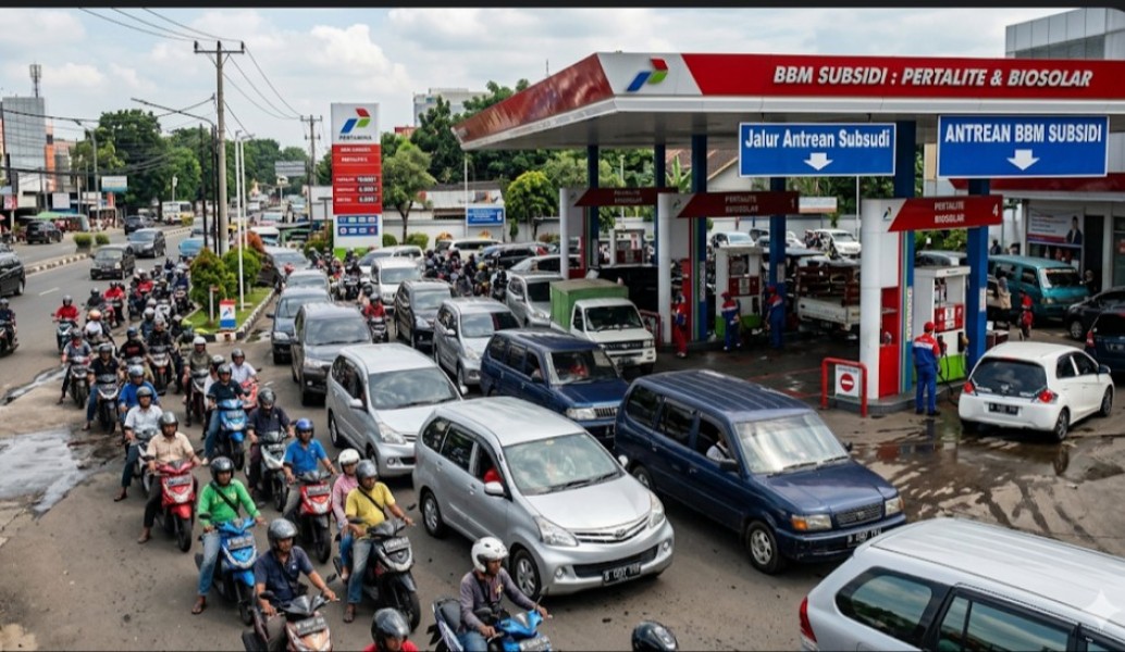 BBM Subsidi Dibatasi 50 Liter Mobil Pribadi Mulai 1 April 2026