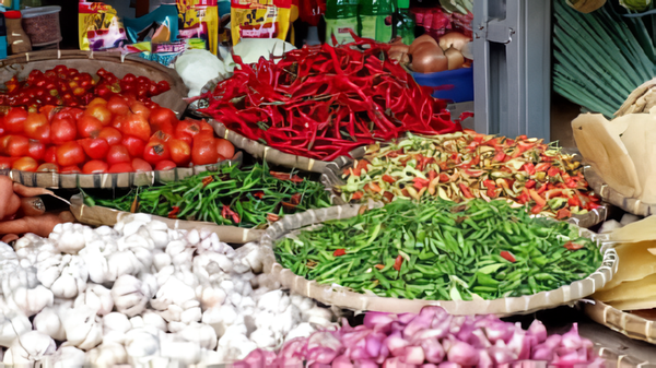 Sembako Jatim Harga Cabai Bawang Merah Turun