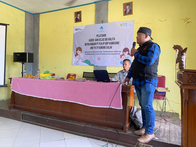 Edukasi kesehatan dan pelatihan gizi jadi andalan Program CSR PLN UBP Kamojang di Pulosari