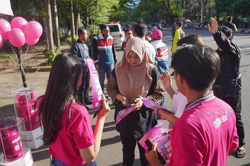 Bright Gas Tersedia di CFD Makassar