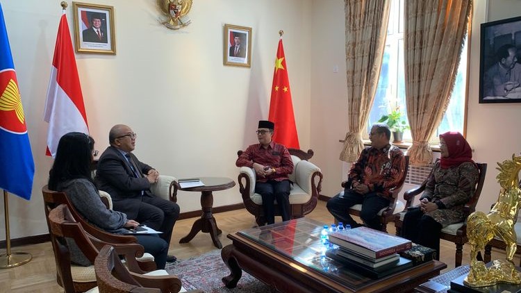 BPJPH dan KBRI Beijing Perkuat Pengawasan Halal Produk Impor China BPJPH dan KBRI Beijing Perkuat Pengawasan Halal Produk Impor China