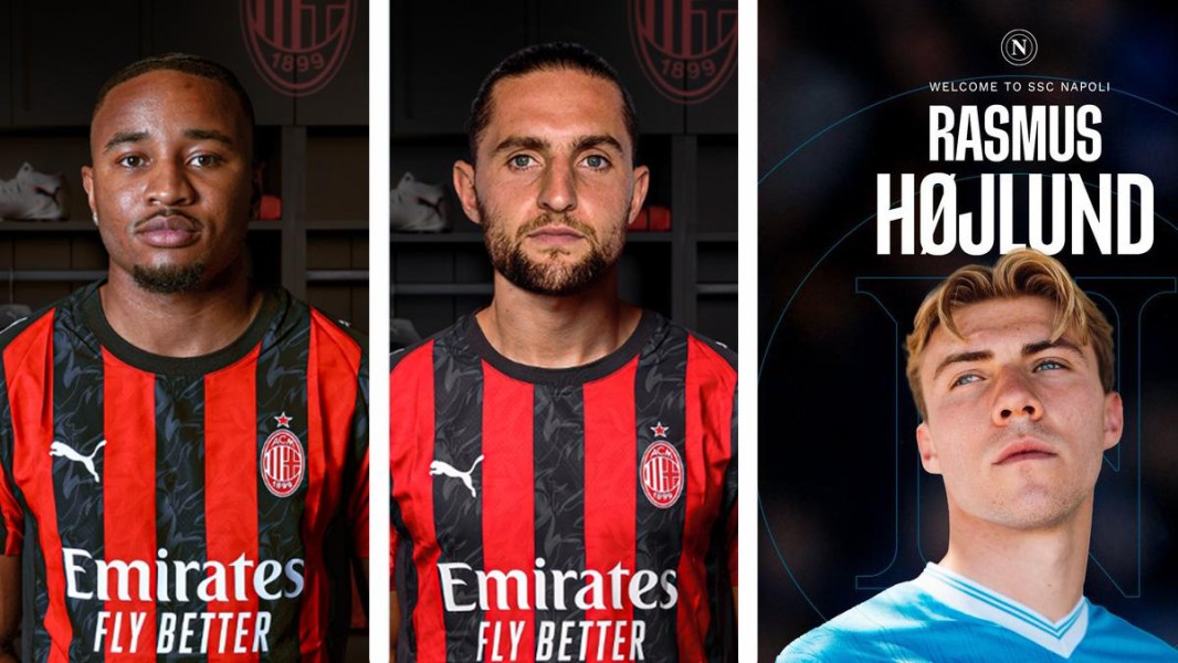 Rekap Bursa Transfer Liga Italia 2025: Rabiot ke Milan, Hojlund ke Napoli