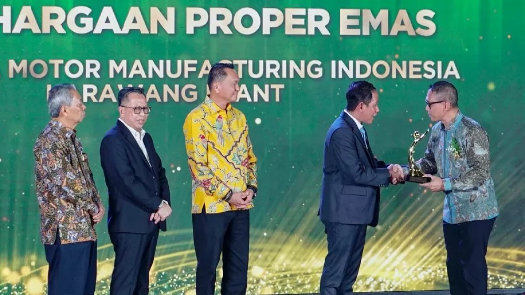 Toyota Indonesia Raih Penghargaan PROPER Emas dan Hijau Serta Green Leadership CEO 2026
