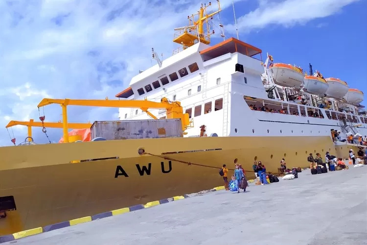 Update Jadwal dan Rute Pelni  KM Awu Terbaru untuk Periode 20 November 2025