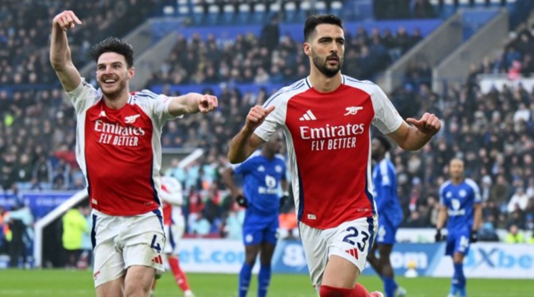 Arsenal Raih Kemenangan Gemilang atas Leicester City Berkat Mikel Merino