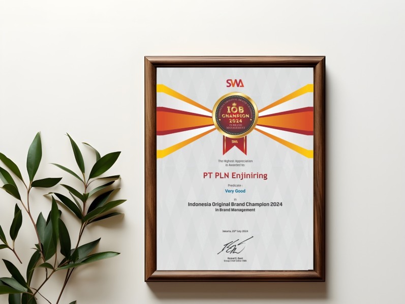 PLNE Dapat Pengakuan Indonesia Original Brand Champion 2024 untuk Brand Management